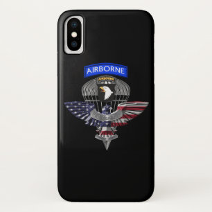 第101空挺師団「叫ぶイーグルス」退役軍人 iPhone X ケース