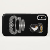 第101空挺師団「叫ぶ鷹」 Case-Mate iPhoneケース (裏面(横))