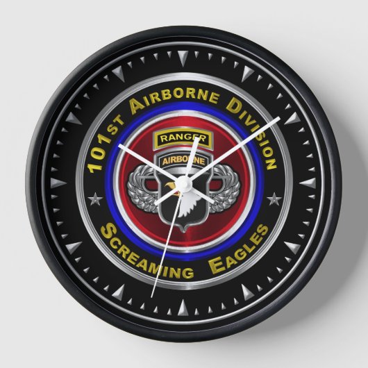 第101空挺師団 壁時計 (正面)