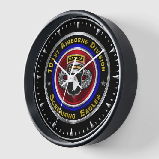 第101空挺師団 壁時計 (傾斜)