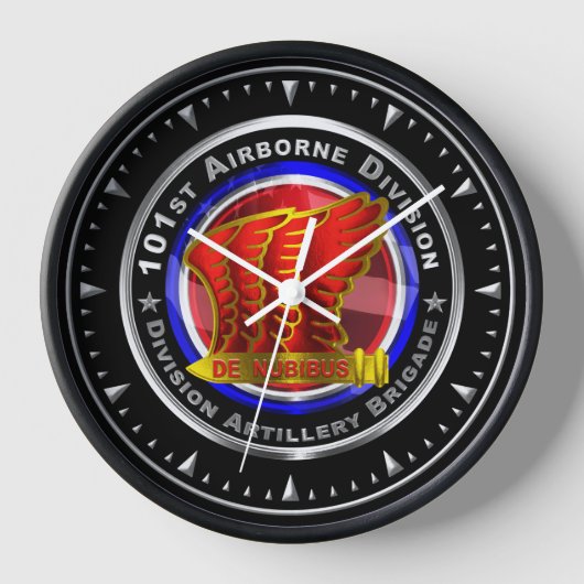 第101空挺師団 壁時計 (正面)