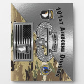 第101空挺師団「空襲」 フォトプラーク (正面)