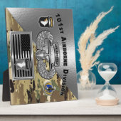 第101空挺師団「空襲」 フォトプラーク (側面)