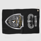 第101空挺師団「絶叫イーグルズ」 ゴルフタオル (横)