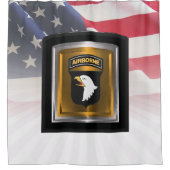 第101空挺師団「絶叫イーグルズ」 シャワーカーテン (正面)