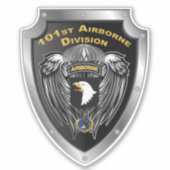 第101空挺師団「絶叫イーグルズ」 シール (正面)