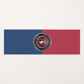 第101空挺師団「絶叫イーグルズ」 ヨガマット (正面(横))