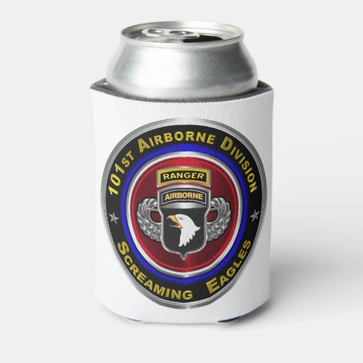 第101空挺師団 缶クーラー (缶裏面)