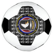 第101空挺師団 "Screaming Eagles" サッカーボール (回転)