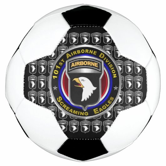 第101空挺師団 "Screaming Eagles" サッカーボール (正面)
