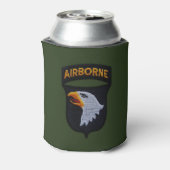 第101空挺師団ABN退役軍人フォートキャンベル 缶クーラー (缶裏面)