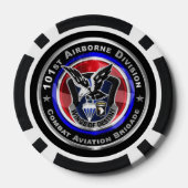第101空挺師団CAB ポーカーチップ (裏面)