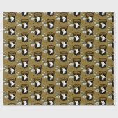 第101空挺部隊 – イーグル叫び ラッピングペーパー (フラット)