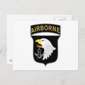 第101空挺部隊 ポストカード (正面/裏面)