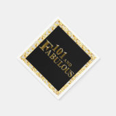 第101誕生日 スタンダードカクテルナプキン (角)