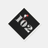 第102回誕生日パーティー風船 スタンダードカクテルナプキン (角)