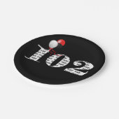 第102回誕生日パーティー風船 ペーパープレート (アングル)