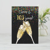 第103回誕生日パーティー 招待状 (スタンド正面)