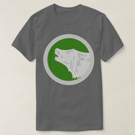 第104歩兵師団SSI wo Txt X Tシャツ (デザイン正面)