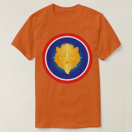 第106歩兵師団SSI wo Txt X Tシャツ (デザイン正面)