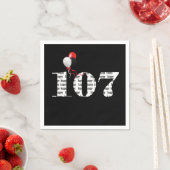 第107回誕生日パーティー風船 スタンダードカクテルナプキン (インサイチュ)