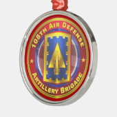 第108回航空防衛砲兵旅団クリスマス メタルオーナメント (左)