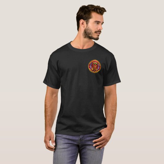 第108空防砲隊カスタム Tシャツ (正面フル)