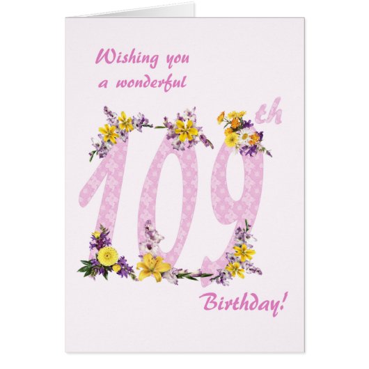 第109誕生日飾花番 (正面)