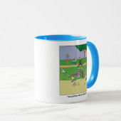 第11クリスマス(配管している11人のパイパー)のマグの日 マグカップ (正面右)