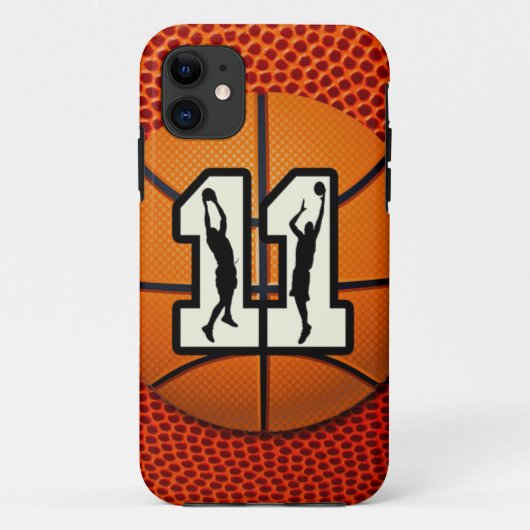 第11バスケットボール Case-Mate iPhoneケース (裏面)