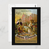 第11回シンシナティ産業博覧会 ポストカード (正面/裏面)