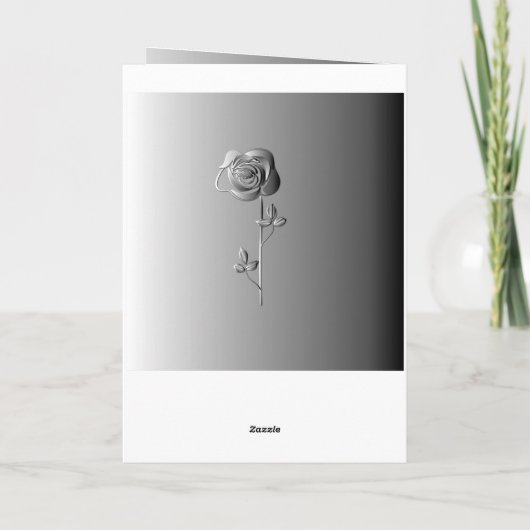 第11回結婚記念鉄鋼バラ カード (裏面)