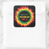 第11回自由解放6月19日 スクエアシール (バッグ)