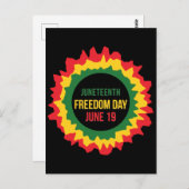 第11回自由解放6月19日 ポストカード (正面/裏面)