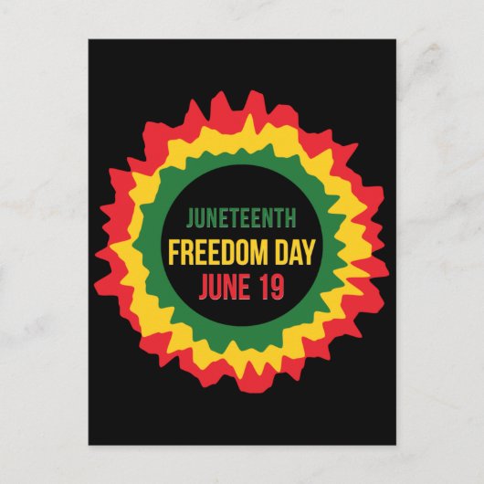 第11回自由解放6月19日 ポストカード (正面)