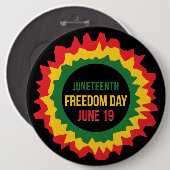 第11回自由解放6月19日 缶バッジ (正面&裏面)