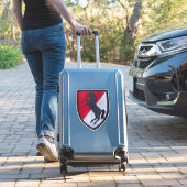 第11回装甲騎兵連隊フォートミード輪郭 シール (スーツケースインサイチュ)