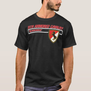 第11回装甲騎兵連隊(第11回ACR)ブラック Tシャツ