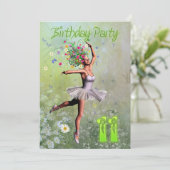 第11回誕生日パーティーの招待状 招待状 (スタンド正面)