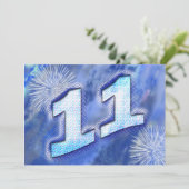 第11回誕生日パーティーへの招待 招待状 (スタンド正面)