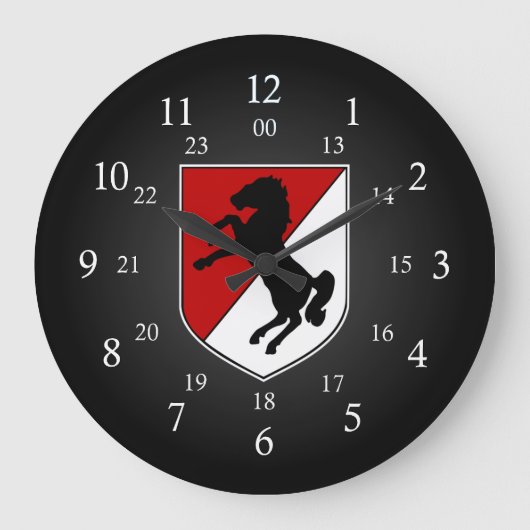 第11回ACRパッチ24時間 ラージ壁時計 (正面)