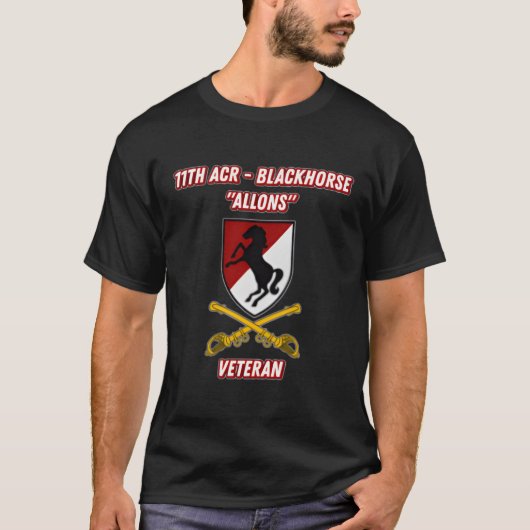 第11回Acr Vets用11装甲騎兵レジット Tシャツ (正面)