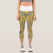 第11巻万華鏡のように千変万化するパターン展 カプリレギンス (正面)