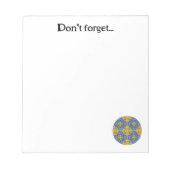 第11巻万華鏡のように千変万化するパターン第12巻 ノートパッド (正面)