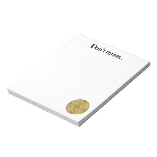 第11巻万華鏡のように千変万化するパターン第5譜 ノートパッド (回転)