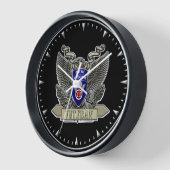 第11期空挺師団退役軍人 壁時計 (傾斜)