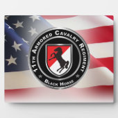 第11期装甲騎兵連隊 フォトプラーク (正面)