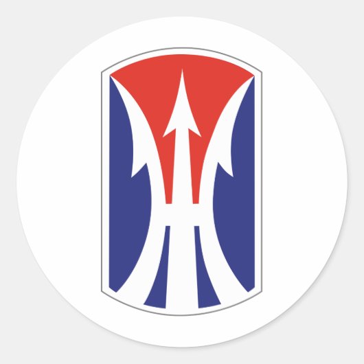 第11期軽歩兵の旅団 ラウンドシール (正面)