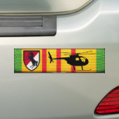 第11機甲偵察部隊OH-6のLoach VSMのバンパーステッカー バンパーステッカー (車上)