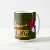 第11機甲騎兵聯隊。 UH-1 Hueyの試験マグ コーヒーマグカップ (正面右)